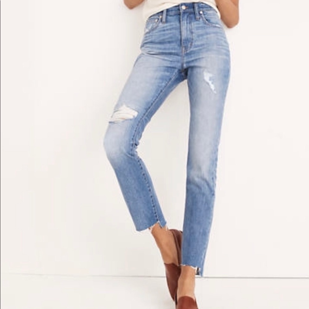 Madewell The High Rise Slim Boy Jean